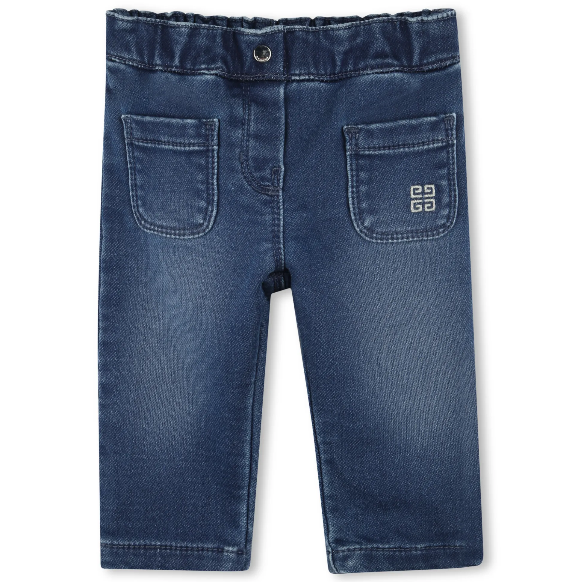 Denim fleece trousers