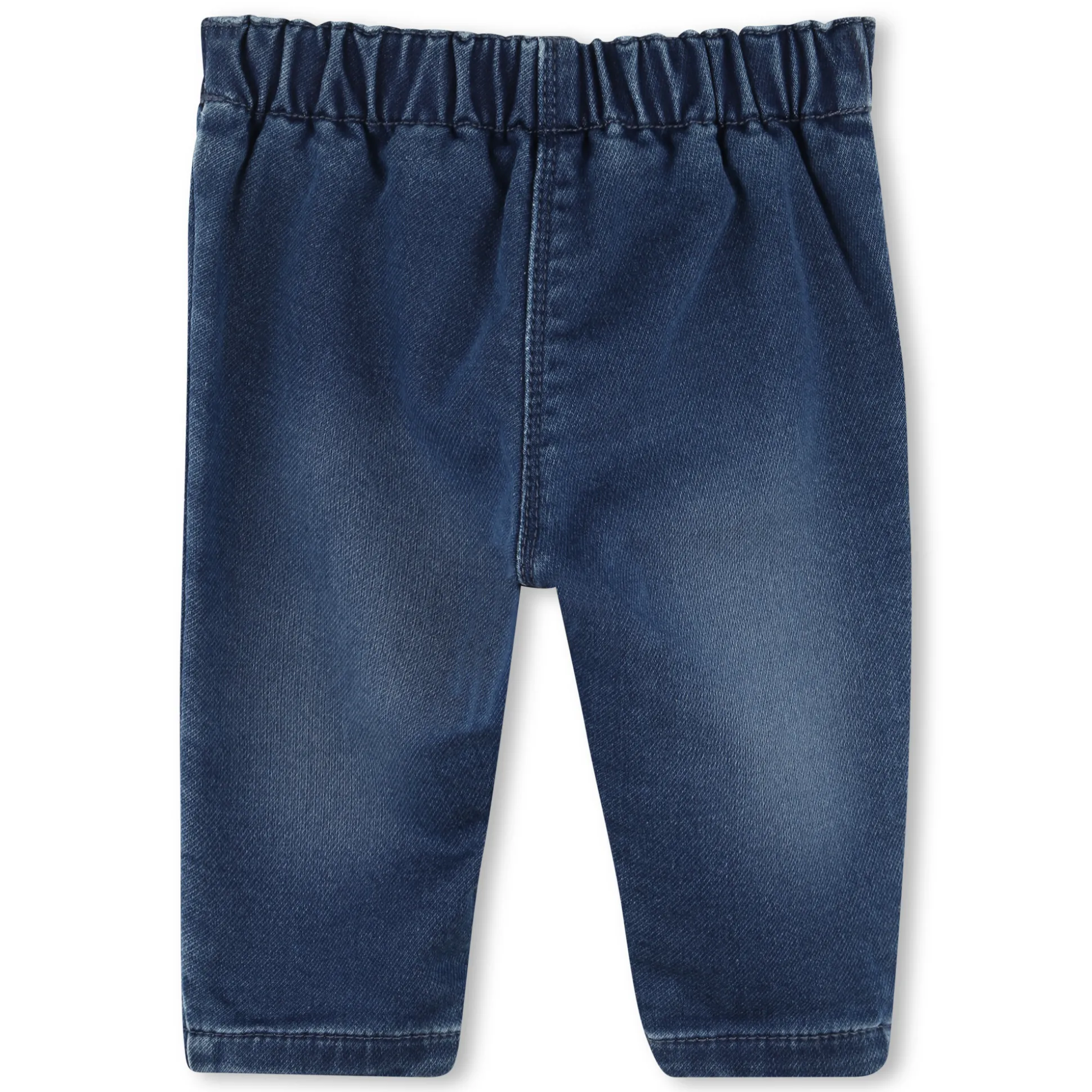 Denim fleece trousers