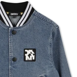 Denim press-stud jacket