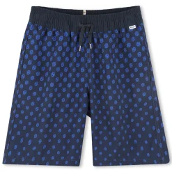 Double-B motif swimming trunks