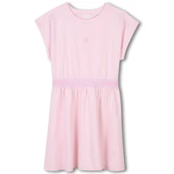 Dress with elasticated waist