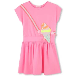 Dress with elasticated waist