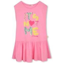 Dress with sequins