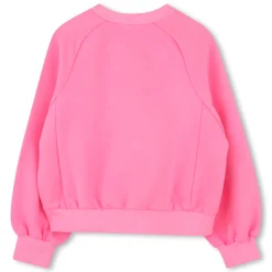 Dyed fleece sweatshirt