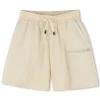Elasticated Bermuda shorts