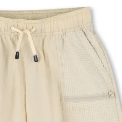 Elasticated Bermuda shorts