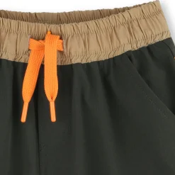 Elasticated Bermuda shorts