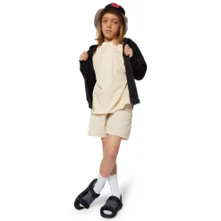 Elasticated Bermuda shorts