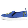 Elasticated canvas trainers