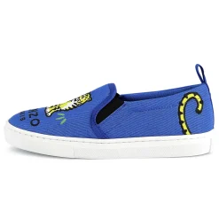 Elasticated canvas trainers