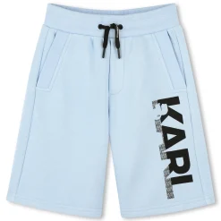 Elasticated cotton Bermudas