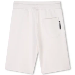 Elasticated cotton Bermudas