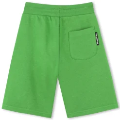 Elasticated cotton Bermudas