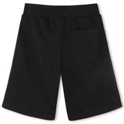 Elasticated cotton Bermudas