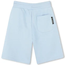 Elasticated cotton Bermudas