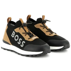 Elasticated lace trainers