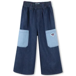 Elasticated waist jeans