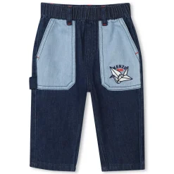 Elasticated waist jeans