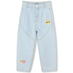 Elasticated waist jeans