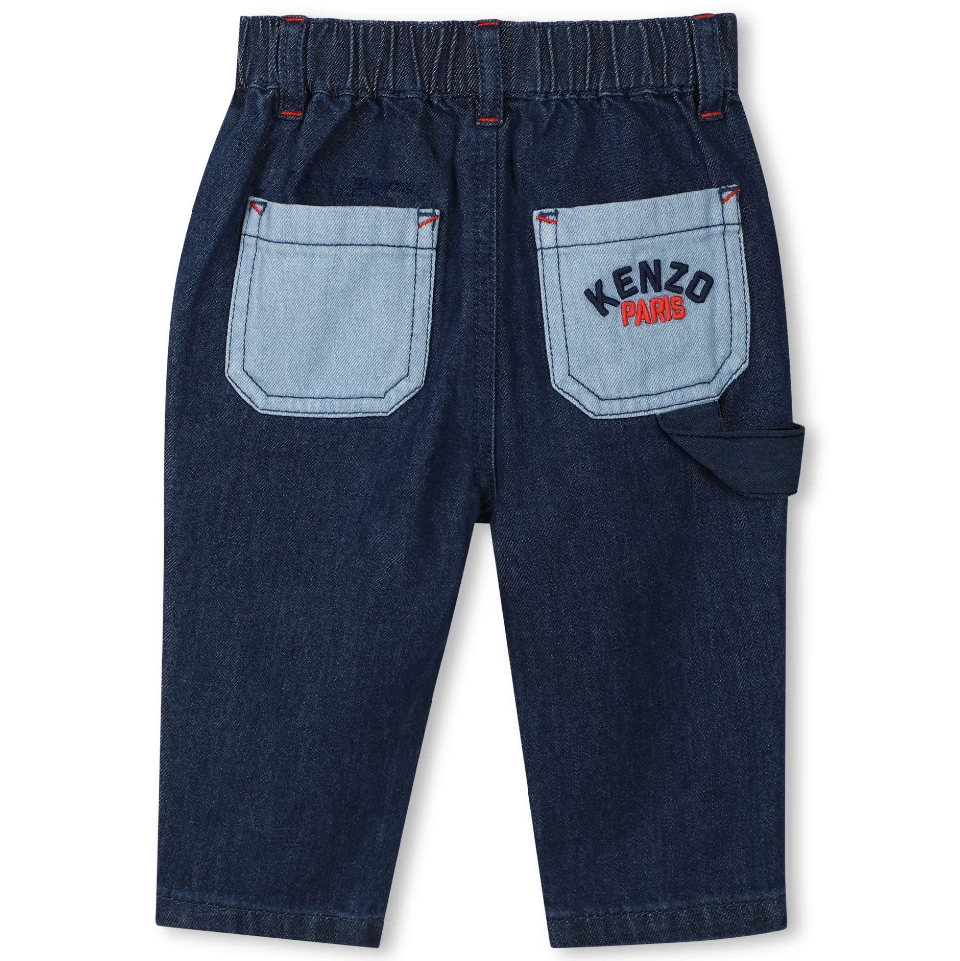 Elasticated waist jeans