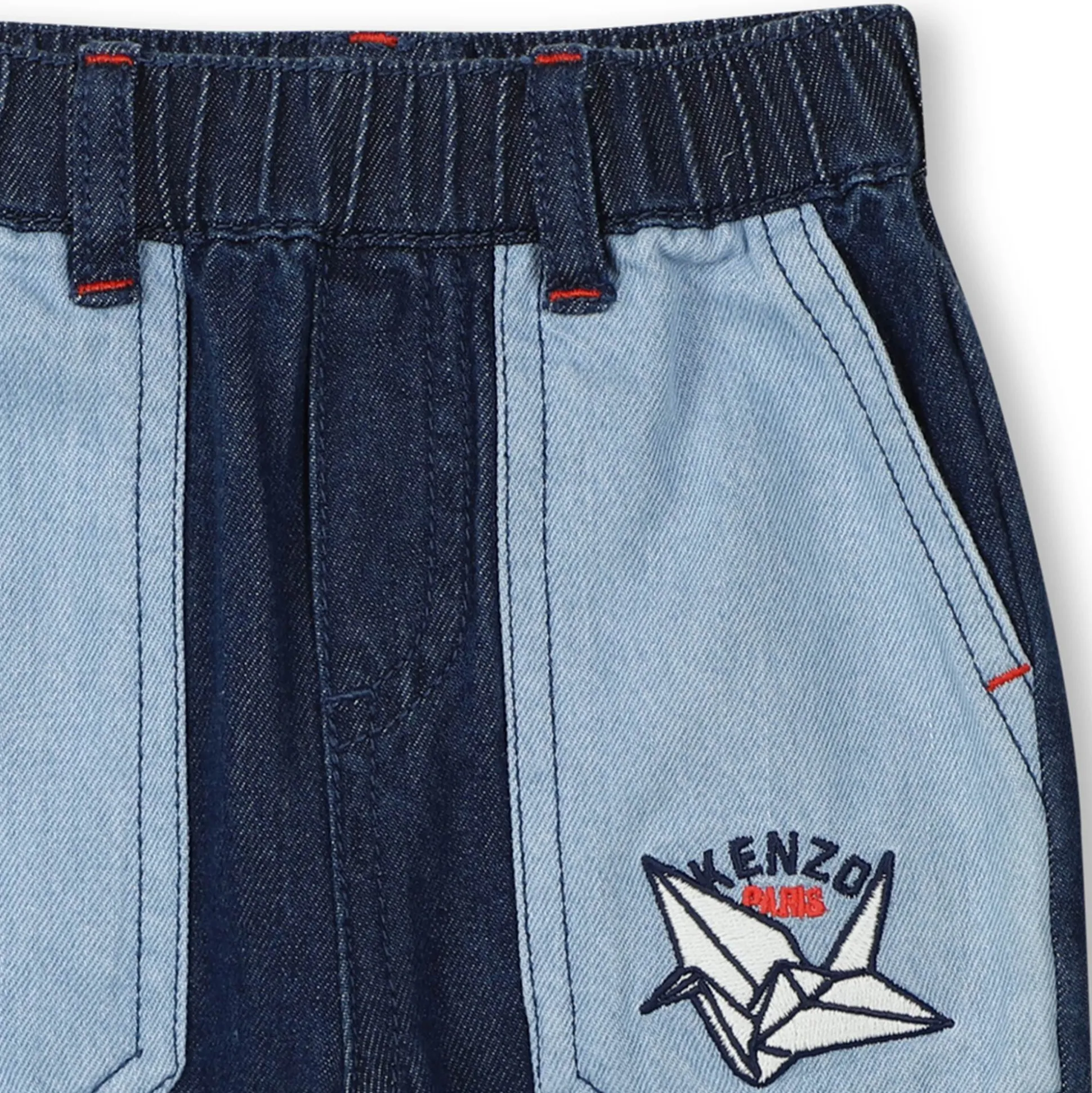 Elasticated waist jeans