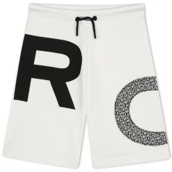 Elasticated-waist Bermudas