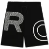 Elasticated-waist Bermudas