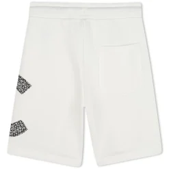 Elasticated-waist Bermudas