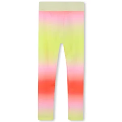 Elasticated-waist leggings