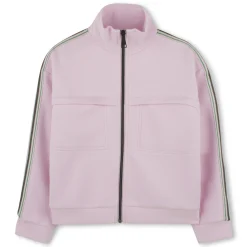Elasticated-waist sweatshirt