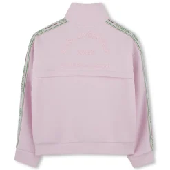Elasticated-waist sweatshirt