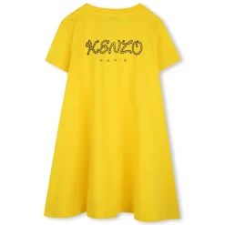 Embroidered badge flared dress
