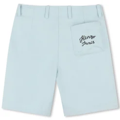 Embroidered Bermuda shorts