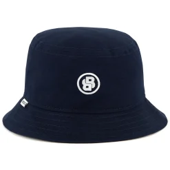 Embroidered cotton bucket hat