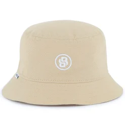 Embroidered cotton bucket hat