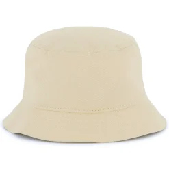 Embroidered cotton bucket hat
