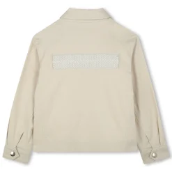 Embroidered cotton jacket