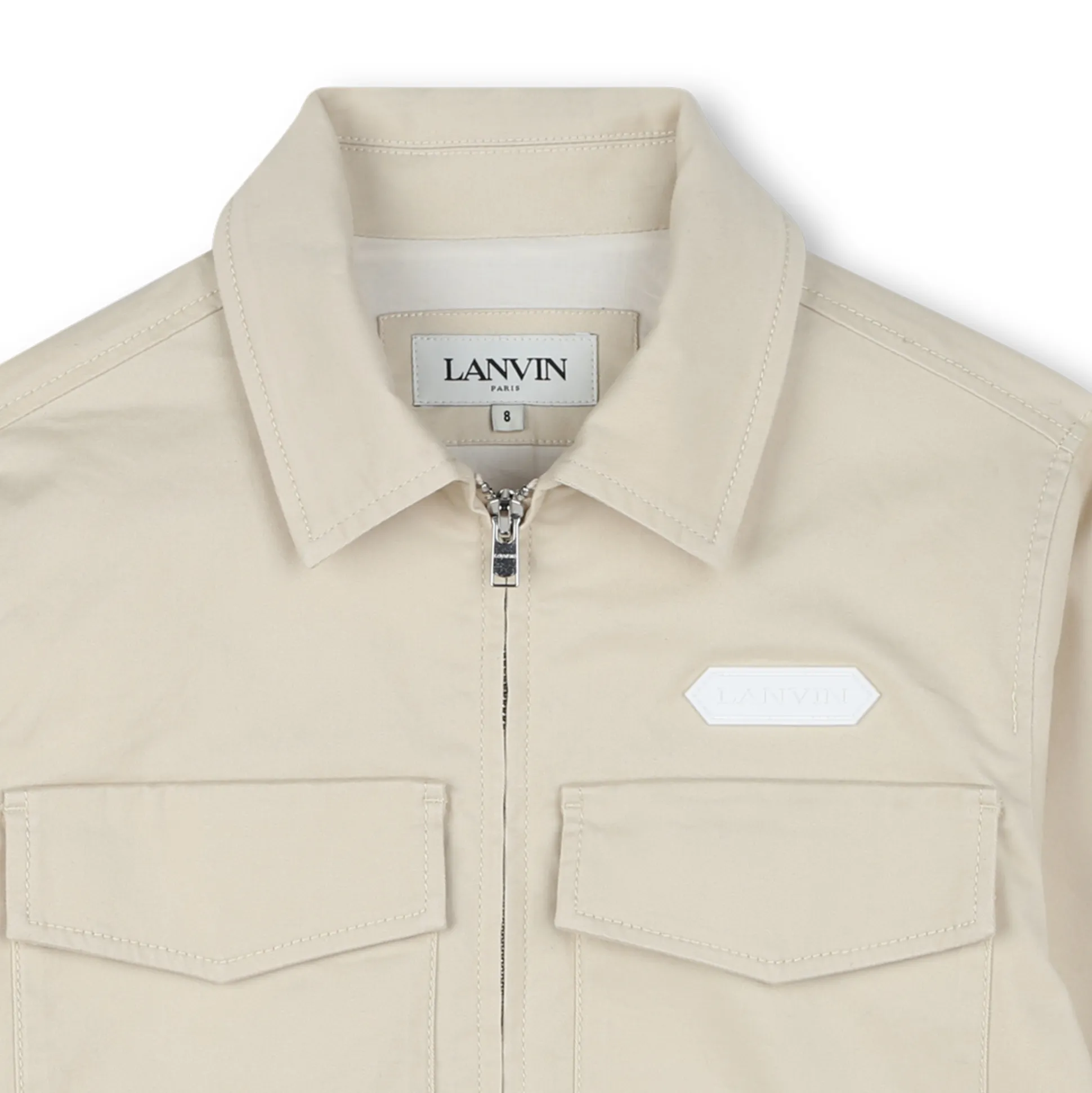 Embroidered cotton jacket