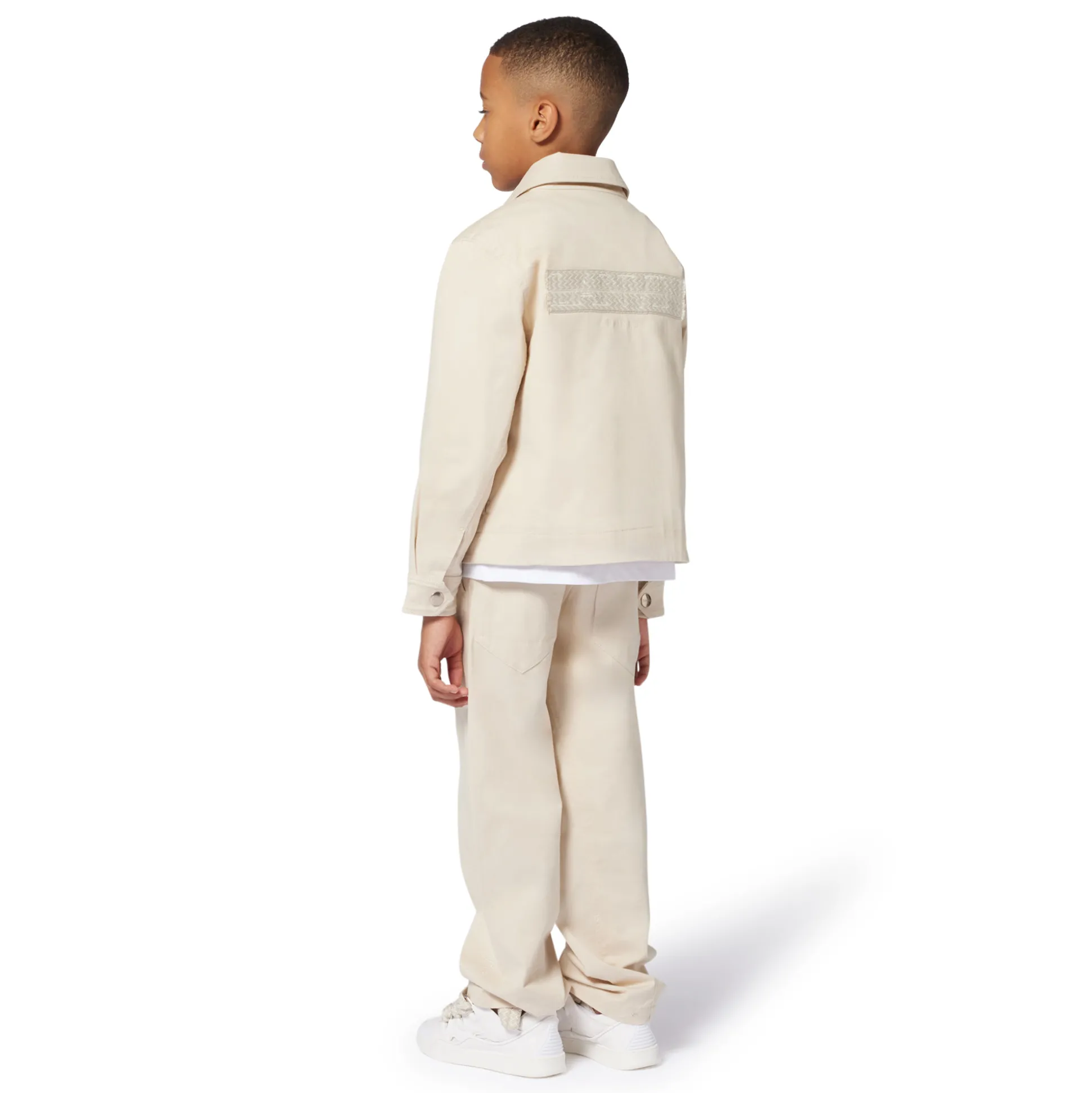 Embroidered cotton jacket