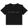 Embroidered cotton T-shirt