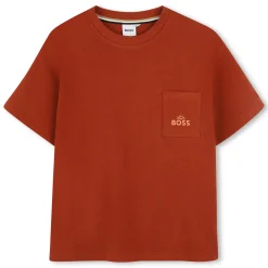Embroidered cotton T-shirt