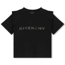 Embroidered cotton T-shirt
