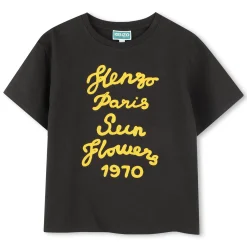 Embroidered cotton T-shirt