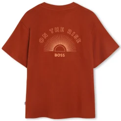 Embroidered cotton T-shirt