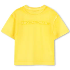 Embroidered cotton T-shirt