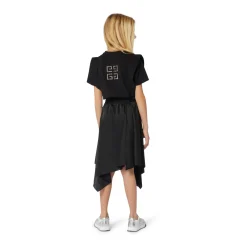 Embroidered cotton T-shirt