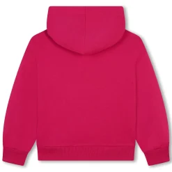 Embroidered hooded sweatshirt
