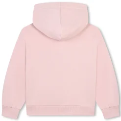 Embroidered hooded sweatshirt