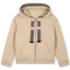 Embroidered logo sweatshirt