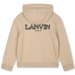 Embroidered logo sweatshirt